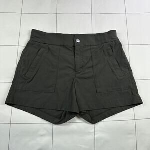 Athleta Shorts Womens 4 Green Trekkie North Ripstop Nylon Outdoor Trail Hiking